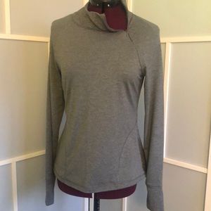 Yogalicious mock neck top